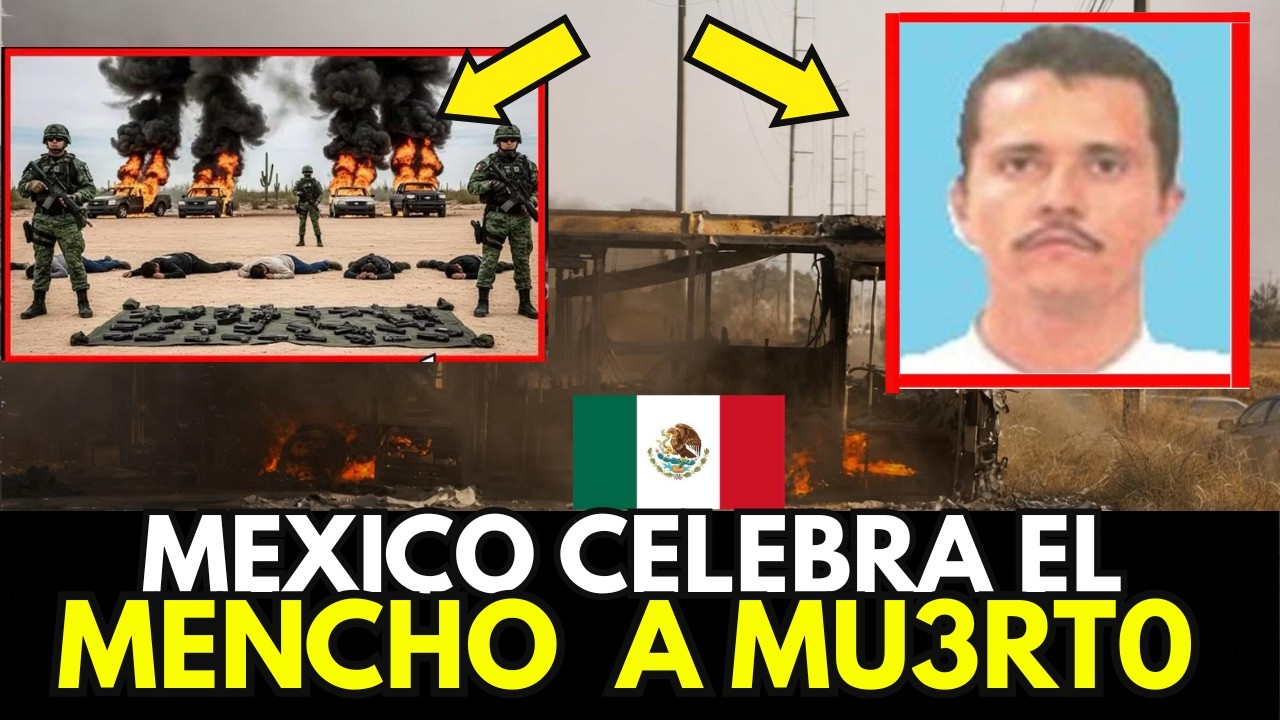 EL MENCHO FUE ABATIDO Y MU3RE DURANTE SU TRASLADO A CDMX.