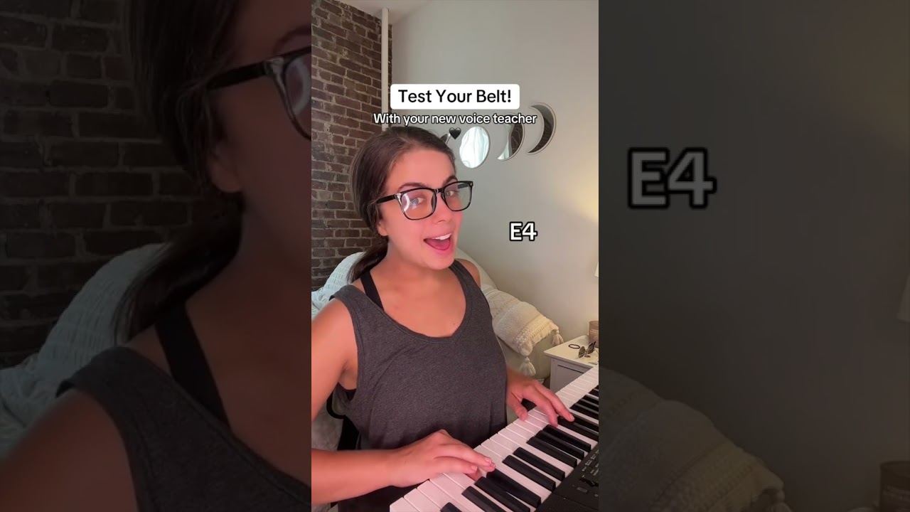 test your belt - vocal range test for singers