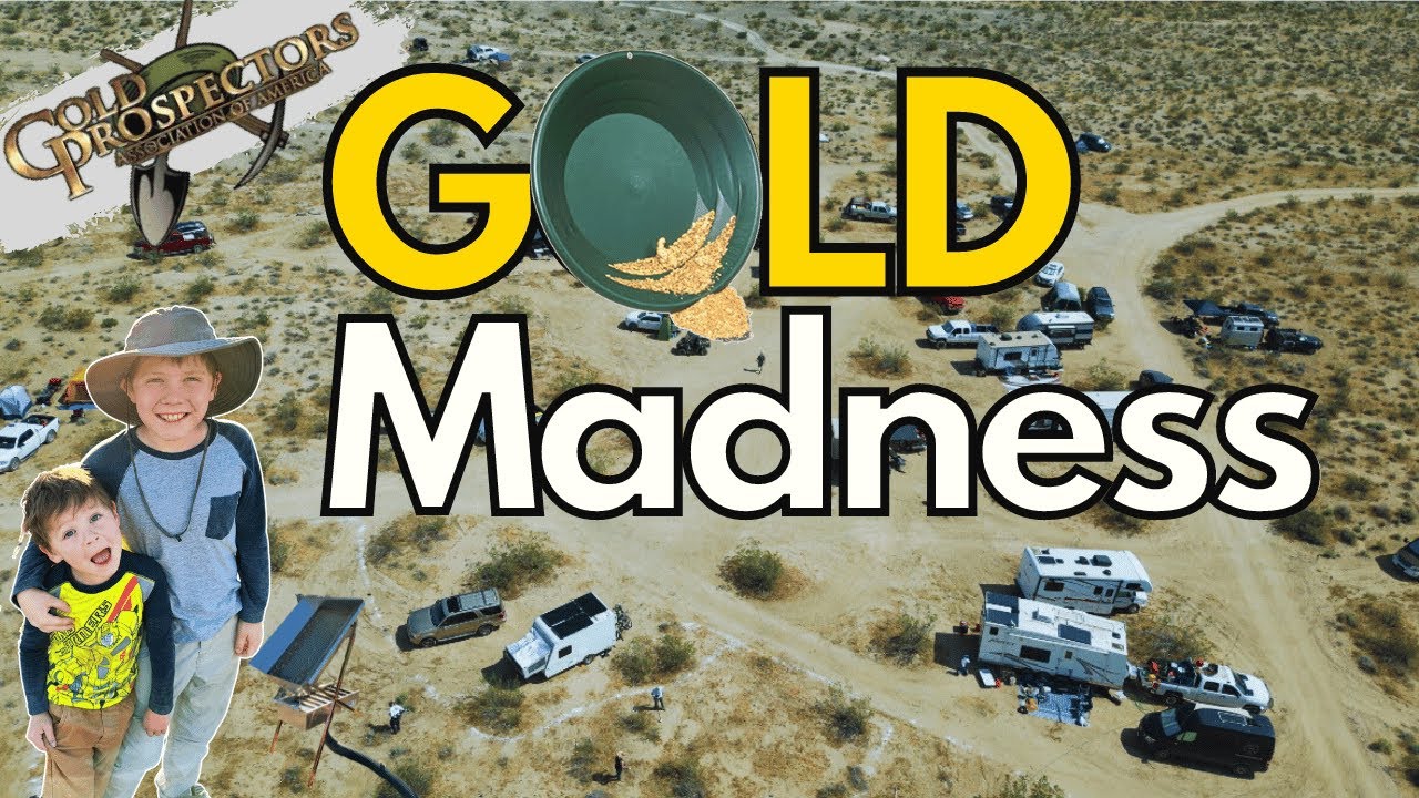 GPAA May GOLD Madness event at Placer Petes Gold Claim