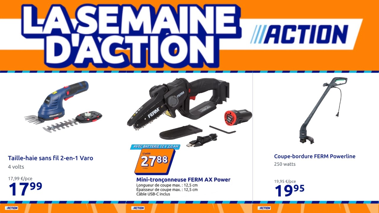 catalogue ACTION jardin du 18 mars 2026 ✅ arrivage de la semaine 🔥