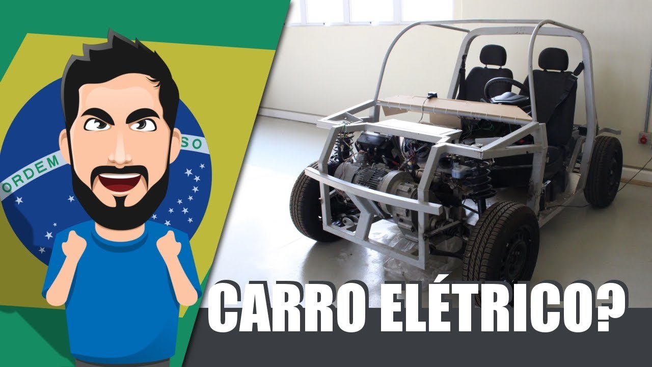 🚗🔌 Fui ver como é feito um CARRO ELÉTRICO brasileiro!