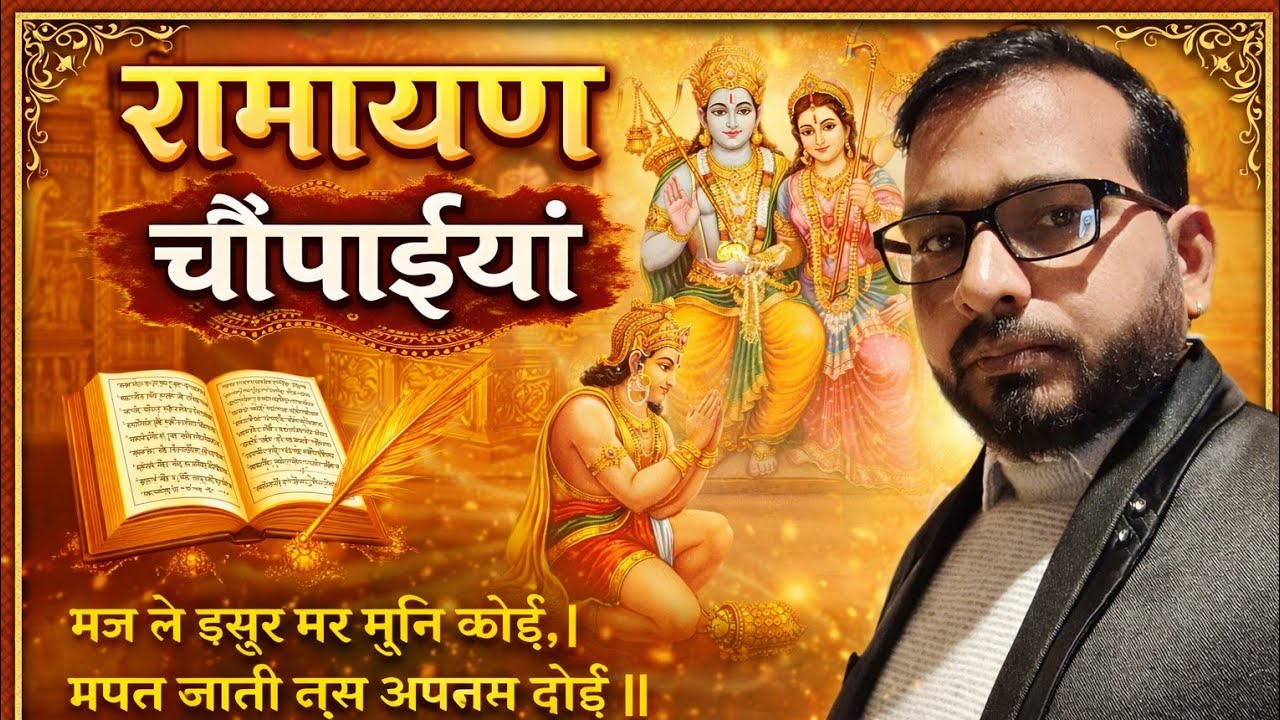 इस वीडियो में सुनिए Ramayan Chaupai जो मन को शांति और घर में सकारात्मक ऊर्जा देती है। #ramayan #ram