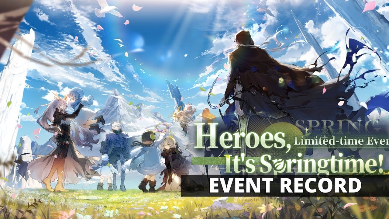 #AlchemyStars | Heroes, It's Spring time  - Event record