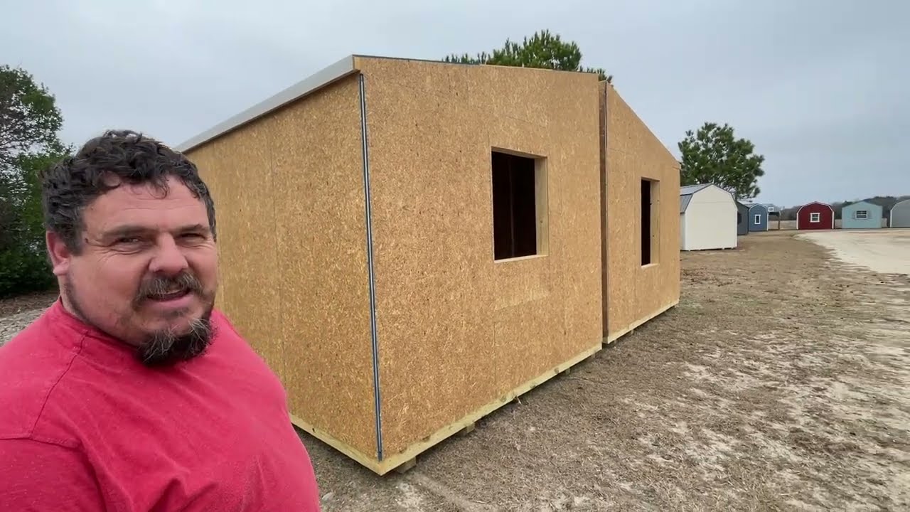 This Shed Company is DEFINITELY Making Tiny Houses Out Of These