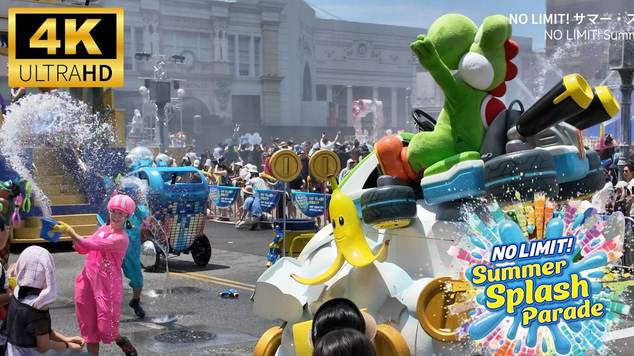 【USJ 2025】NO LIMIT! Summer Splash Parade &ndash; Full Show Highlights | Universal Studios Japan