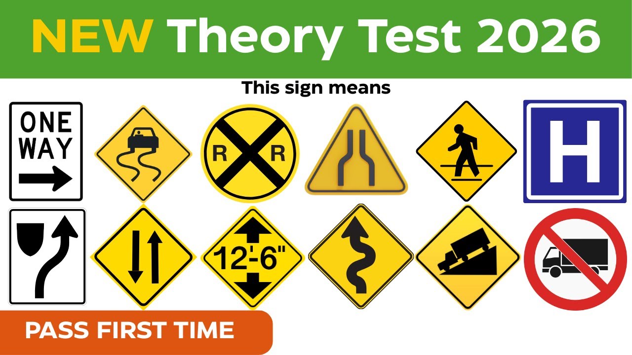DMV Driving Test Questions 2026 | Real Exam Format