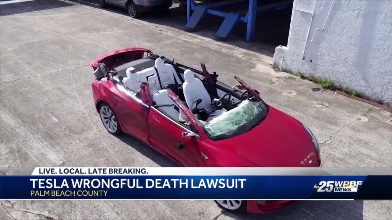 Local family sues Tesla following fatal crash