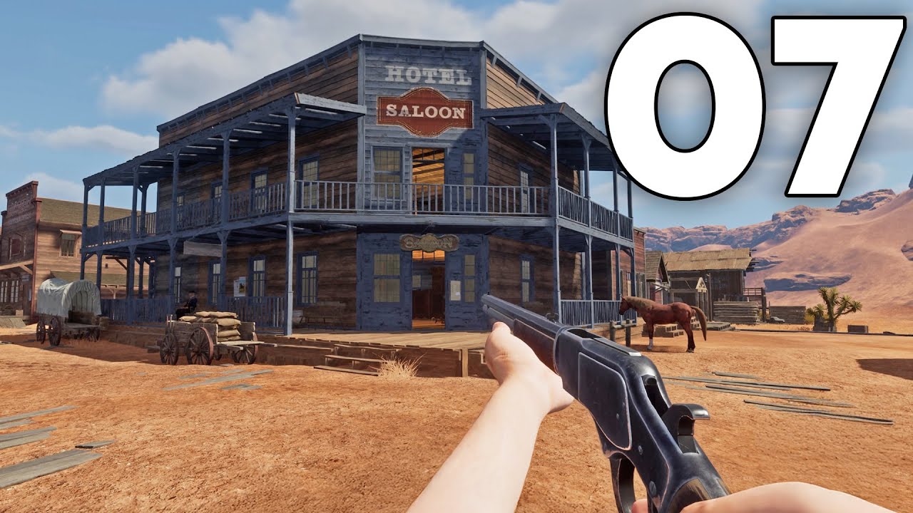Cowboy Life Simulator - Part 7 - FIRST BIG SHOOTOUT