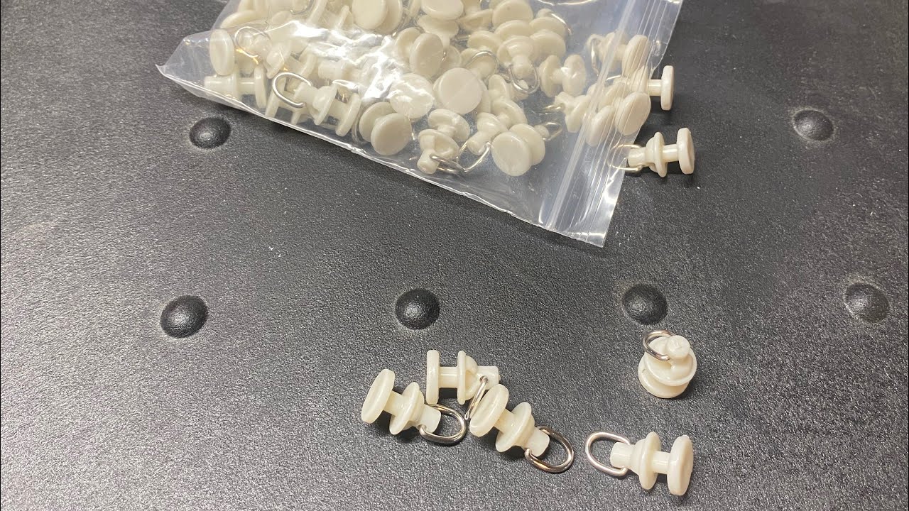 L300 Delica Curtain Track Slider Solution