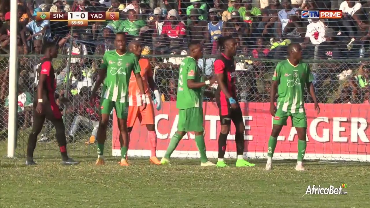 Isheanesu Mauchi in action - 2024 Castle Lager Premier Soccer League season