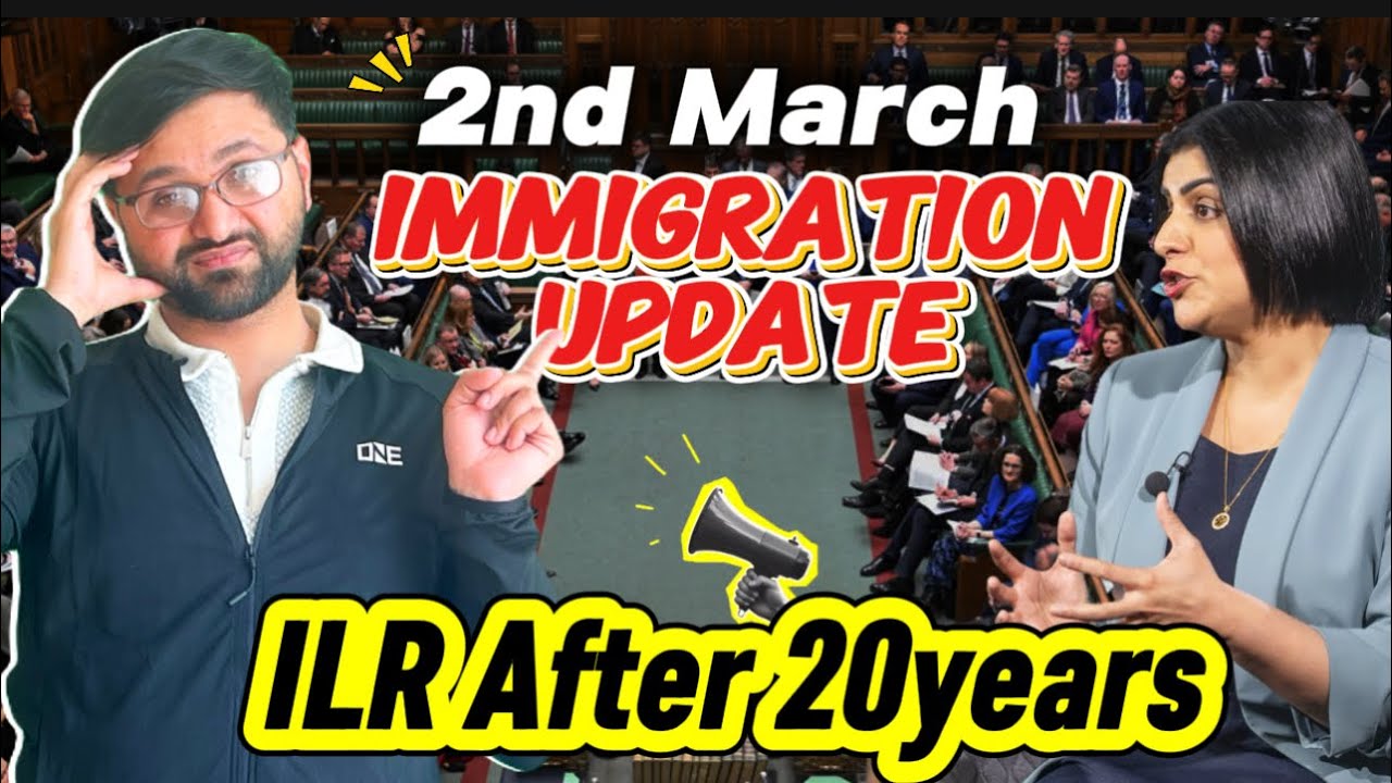 Bad News❌ | ILR after 20 years for asylum seekers | 10 years wait for Skill workers to get ILR in UK
