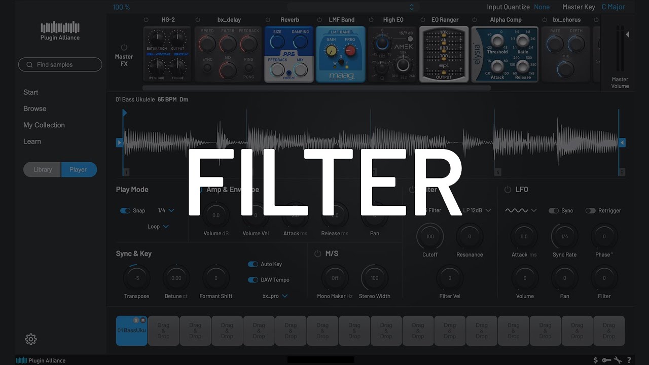 MEGA Sampler - Filter | Plugin Alliance