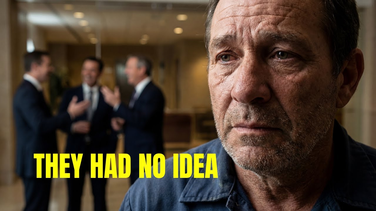 They Mocked the Quiet Janitor — Then the Room Fell Silent