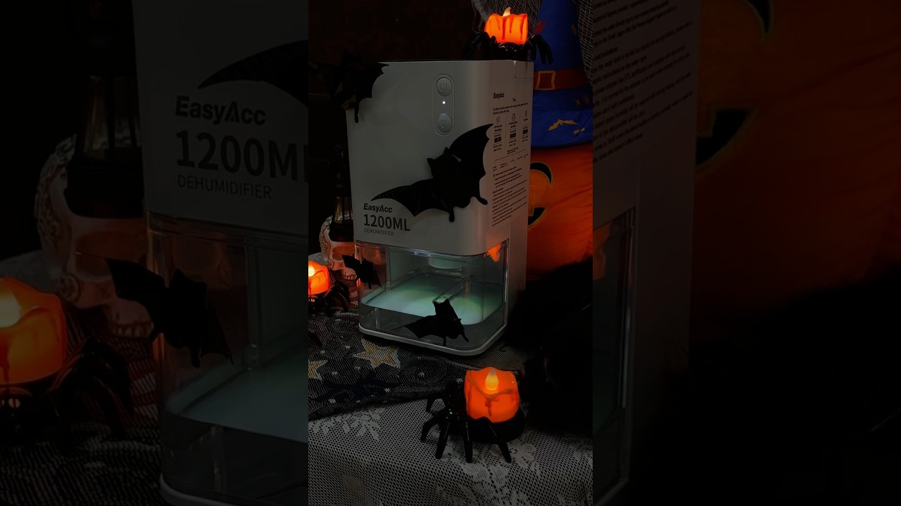 It&rsquo;s not just collecting water anymore&hellip;👀#easyacc #halloween #dehumidifier #diy