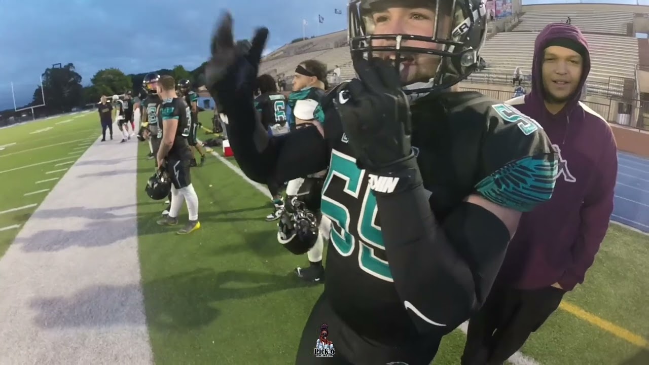 POV Чемпионат по футболу Ravens | 37U Камера на шлеме
