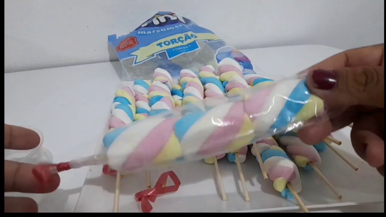 Essa dica e muito lucrativo marshmallows no palito. Faça e venda.