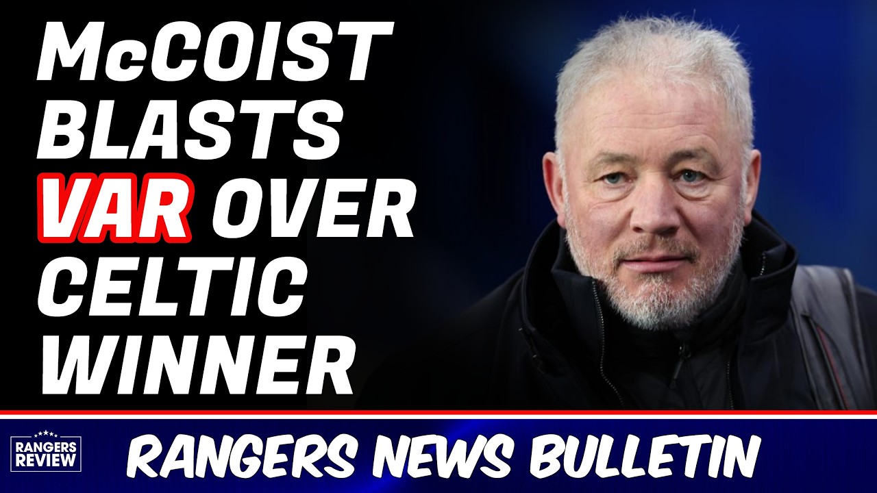 McCoist RAGES at VAR ‘eye test’ shocker