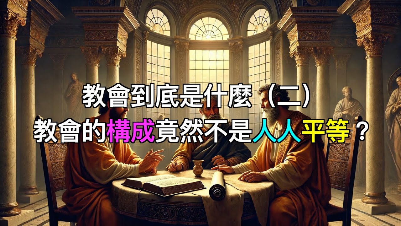 教會到底是什麼（二）：教會的構成竟然不是人人平等？
