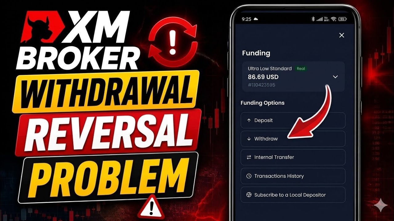 XM Withdrawal Reversal Problem | XM Withdrawal Reversal Problem Solution