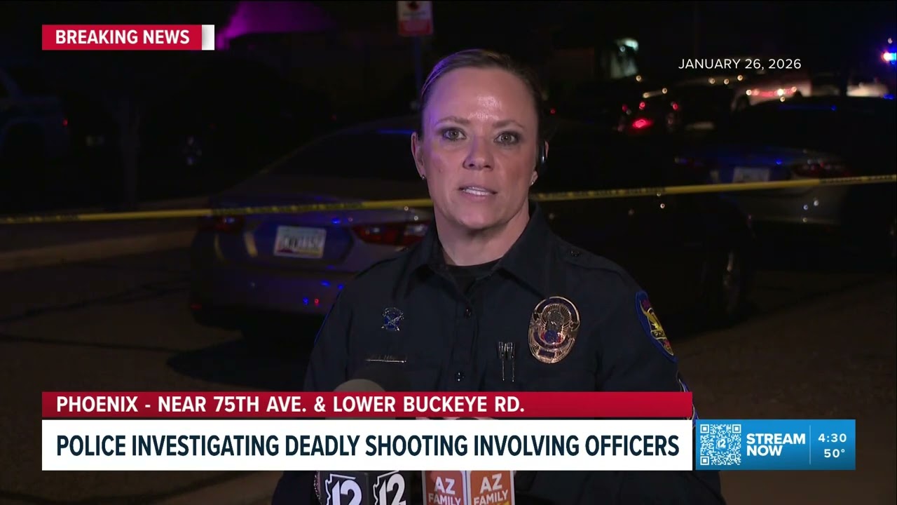 430AM HIT 1 dead and 2 others hospitalized after shooting involving police in west Phoenix