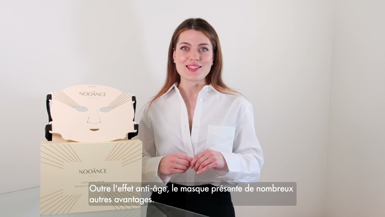 Masque LED anti-&acirc;ge 