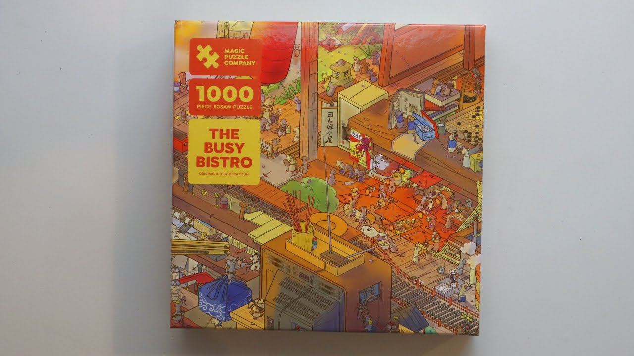 The Busy Bistro, No. 1 of 3 (Series Two) | The Magic Puzzle Company (Timelapse)