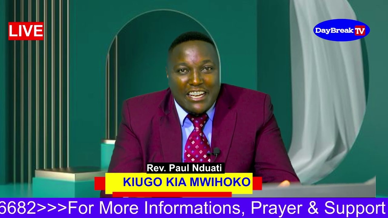 LEAVE YOUR ENEMIES  TO GOD - REV PAUL NDUATI