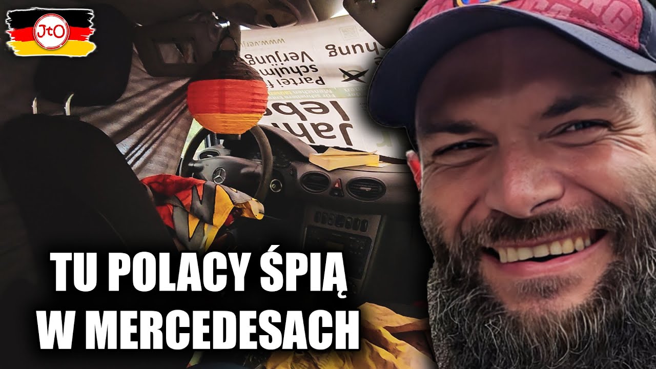 BERLIN tu POLACY ŚPIĄ w MERCEDESACH! CHATA na K&Oacute;ŁKACH