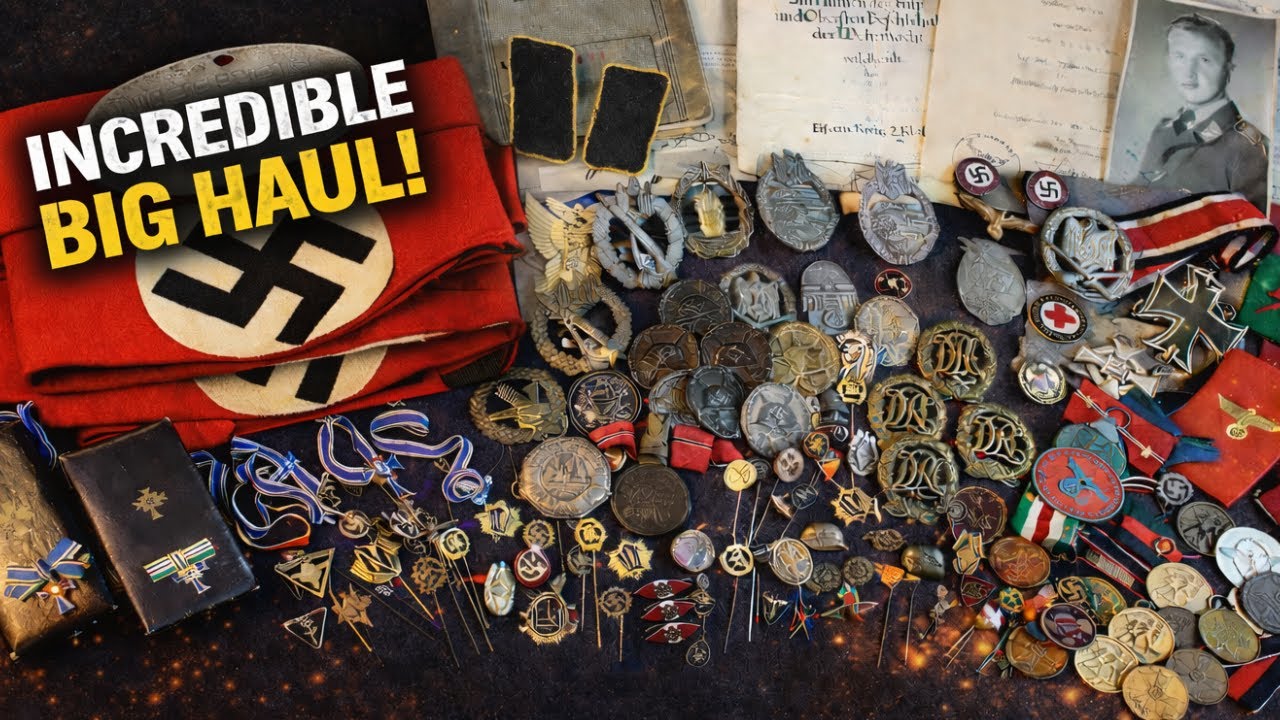 BIG HAUL OF GERMAN MILITARIA! | Militaria Unboxing