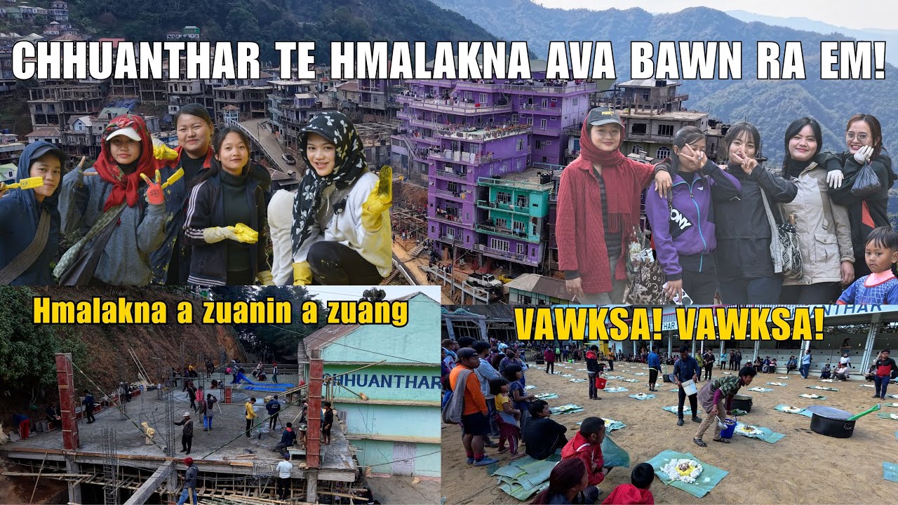 Chhuantharte Hnatlangpui, (Road Roller an siam leh hmiah) Chhuanthar Nula te hmeltha iti em le?