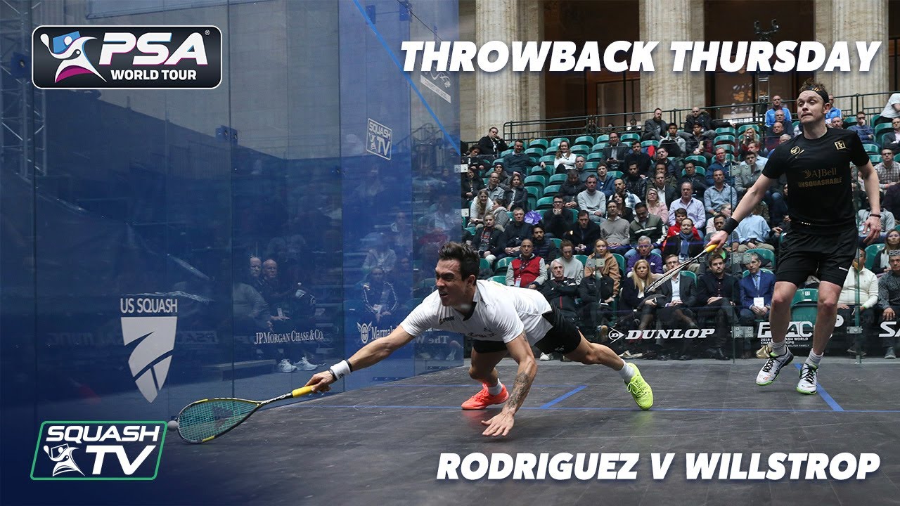 Squash: Rodriguez v Willstrop - Throwback Thursday - World Champs 2018/19