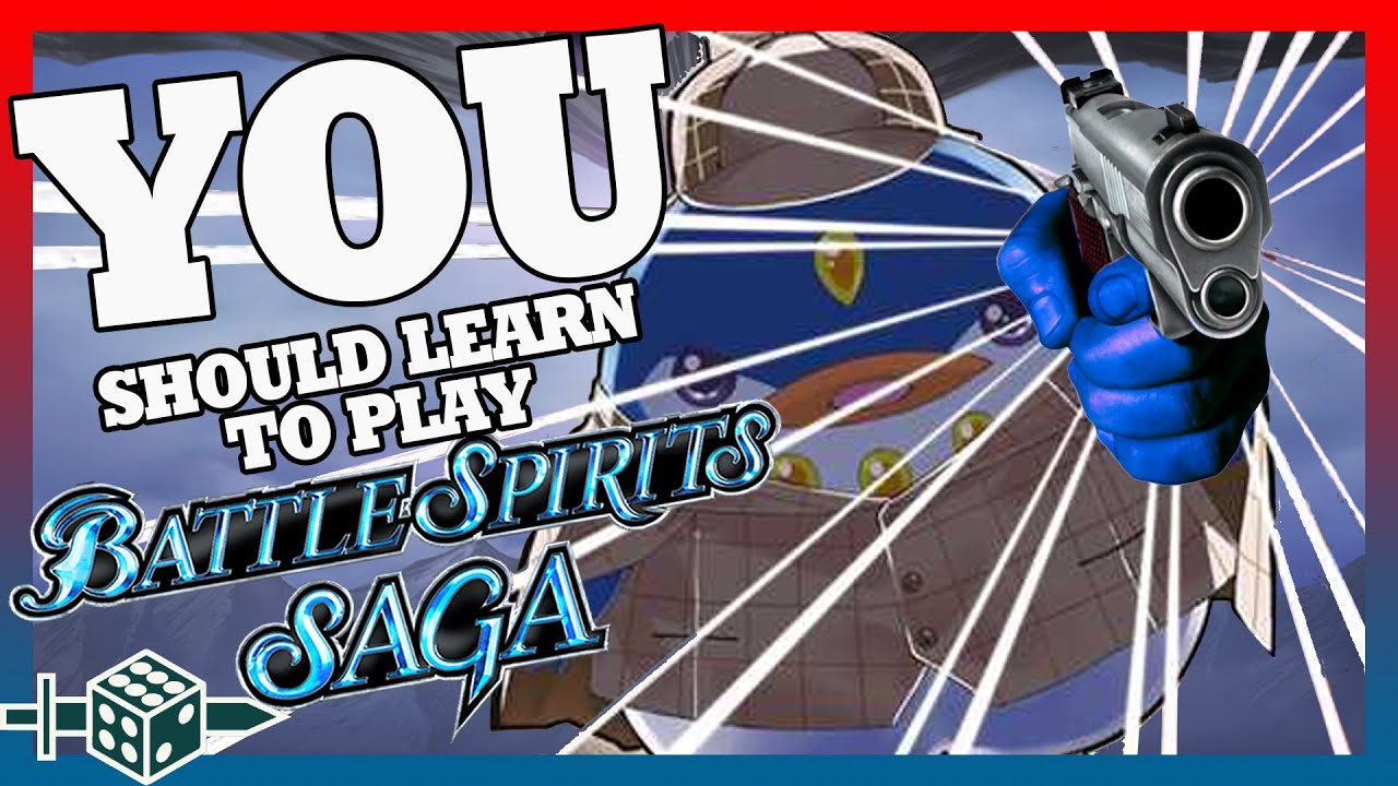 LEARN THE BASICS OF THE BEST BANDAI GAME | BATTLE SPIRITS SAGA TUTORIAL