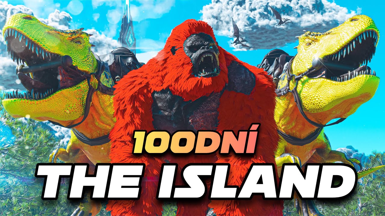 Prežil som 100DNÍ V ARK Survival Ascended/Evolved na mape The Island a toto sa stalo!