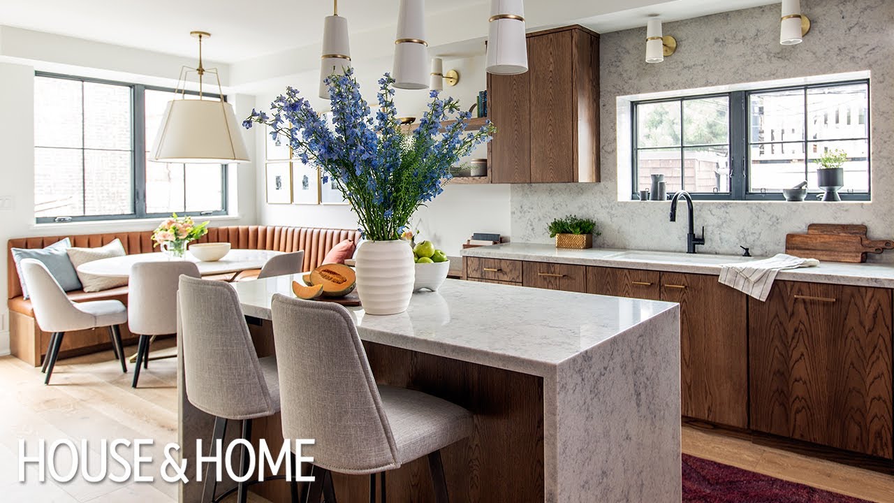 Kitchen Makeover: Wood Cabinets Are Back & Sleeker Than Ever
