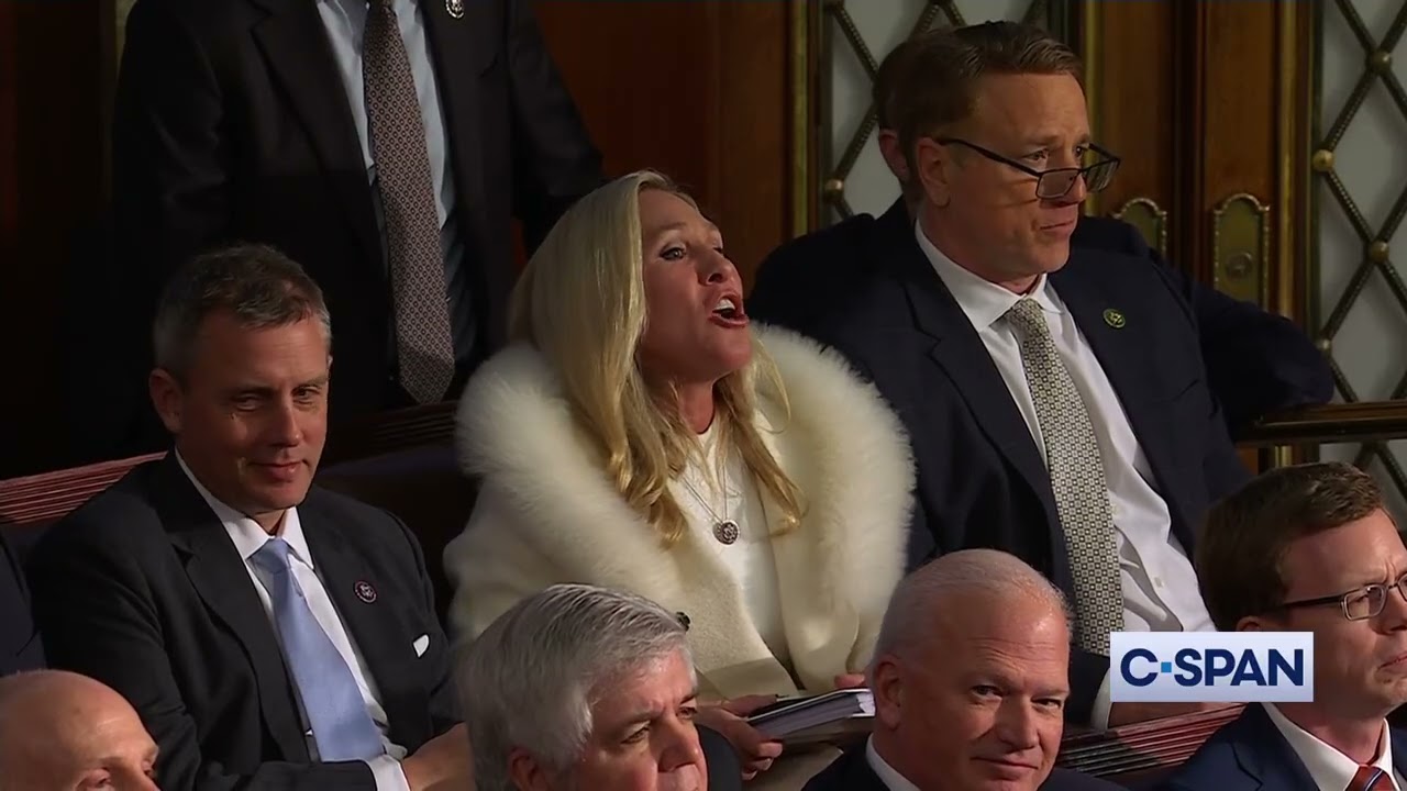 Rep. Marjorie Taylor Greene Shouts 