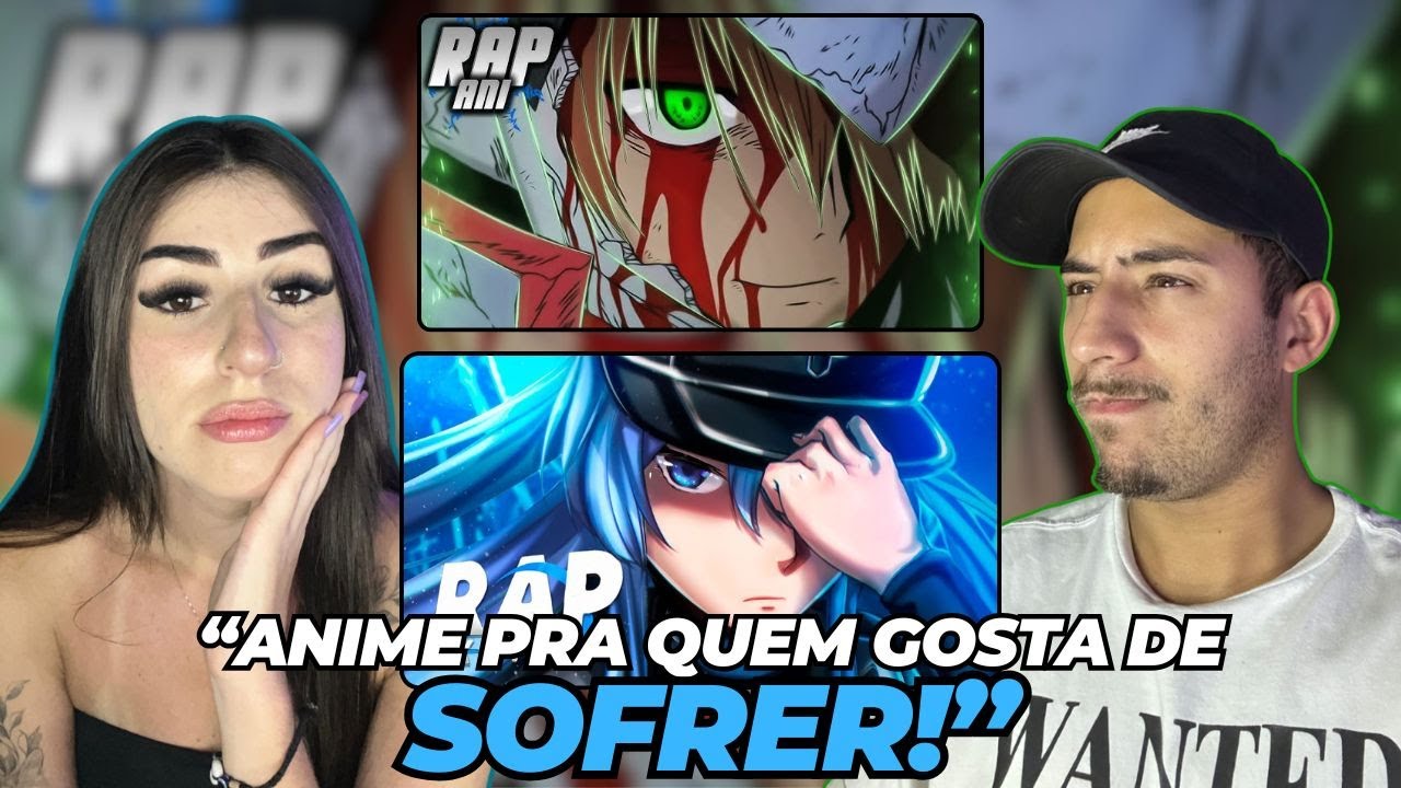 REACT 2 em 1 | Tatsumi  | Mortes | AniRap  // Coração de Gelo | Esdeath (Akame Ga Kill) | Kaito