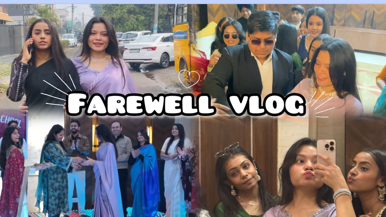 End of an Era | Last Day at School Farewell Vlog💗#farewellvibes #farewell