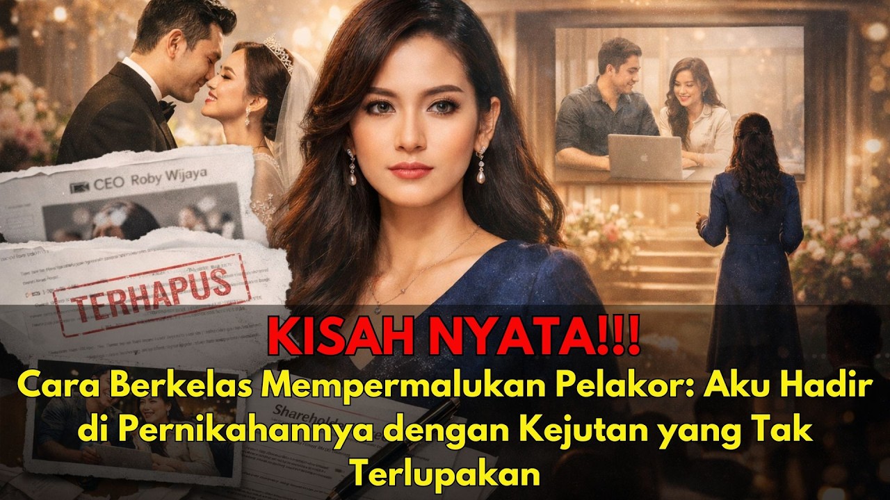 Cara Berkelas Mempermalukan Pelakor: Aku Hadir di Pernikahannya dengan Kejutan yang Tak Terlupakan