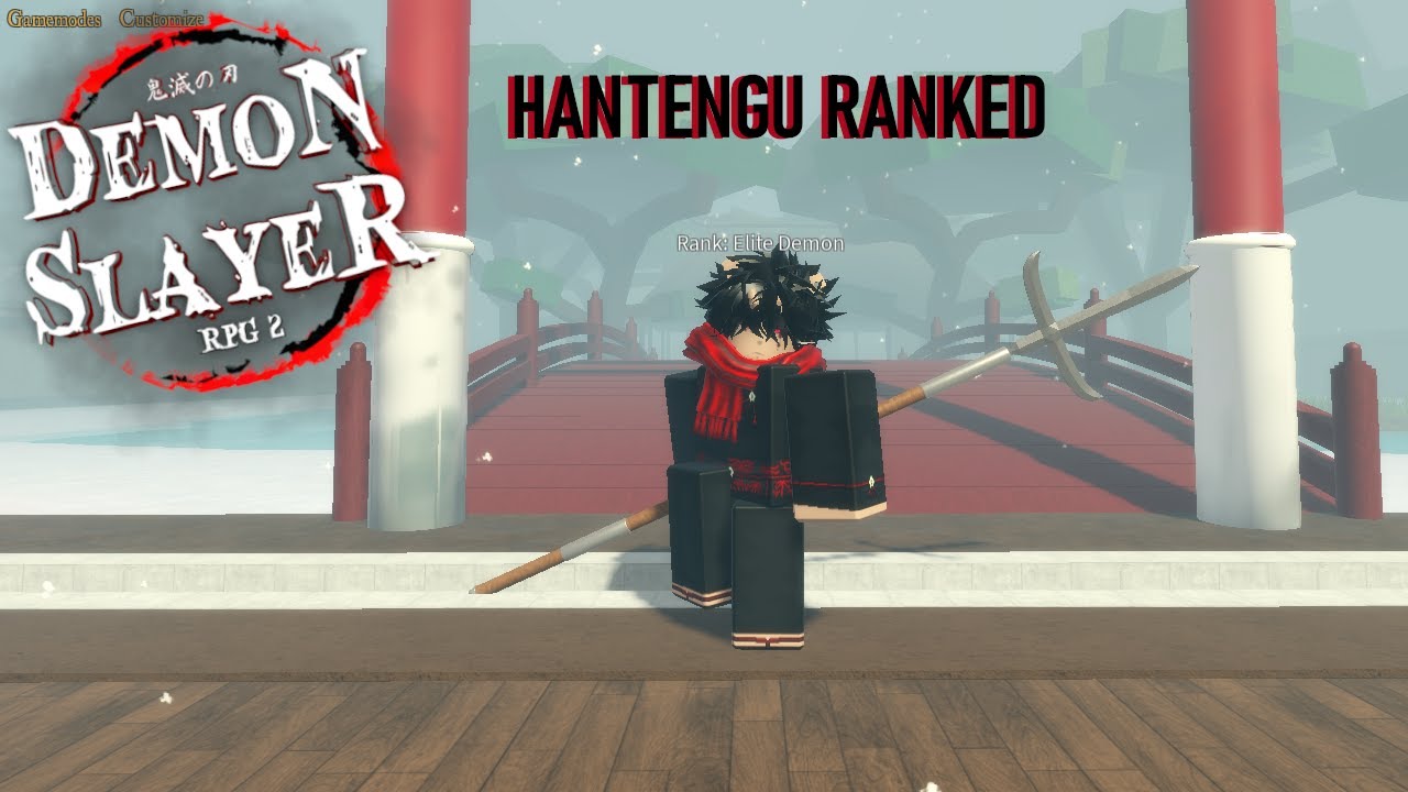 DEMON SLAYER RPG 2 (DSRPG2) HANTENGU RANKED MODE 😈