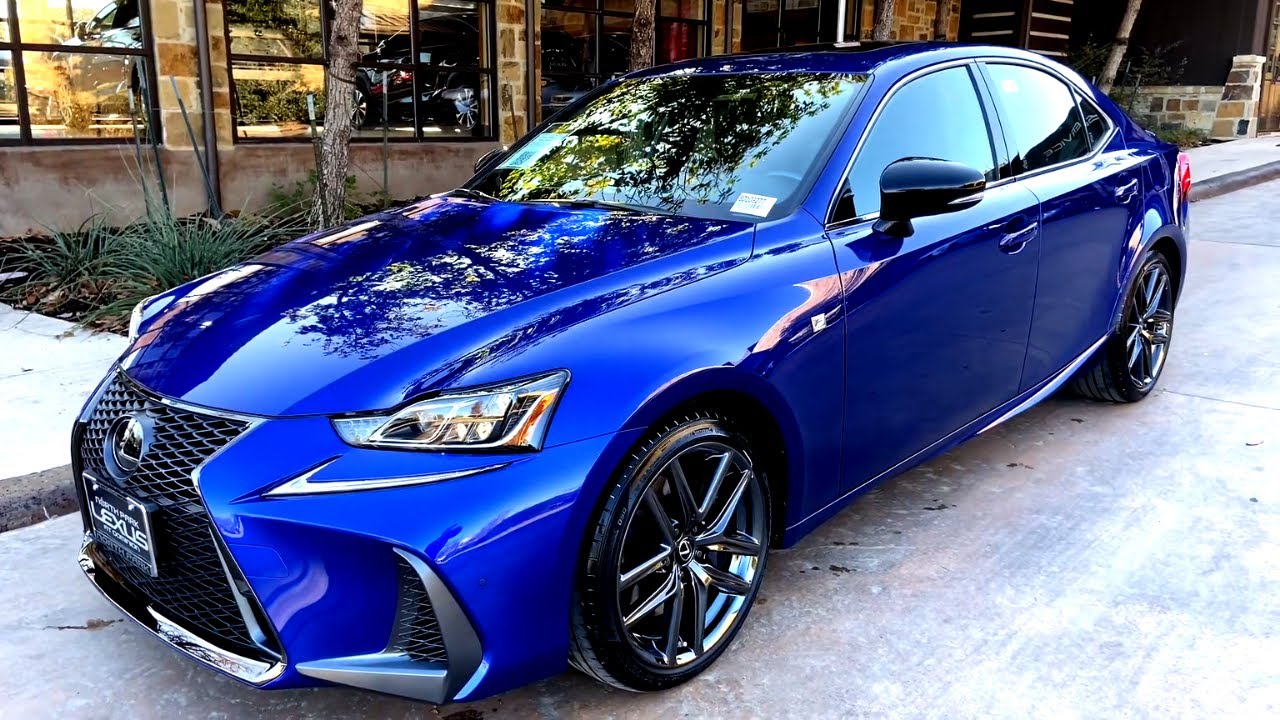 2020 Lexus IS300 F Sport Blackline Edition Walkaround