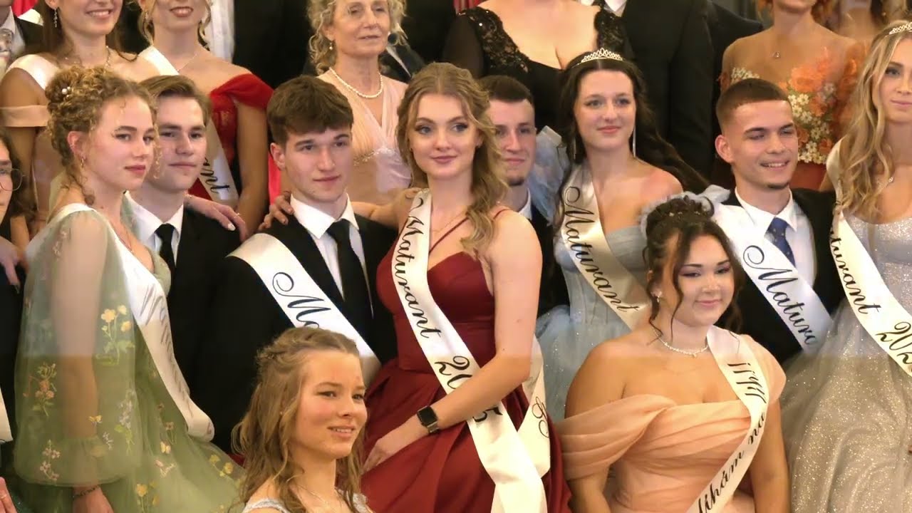 Ples Gymnázia Litoměřická 2025, valčík maturantů a učitelů