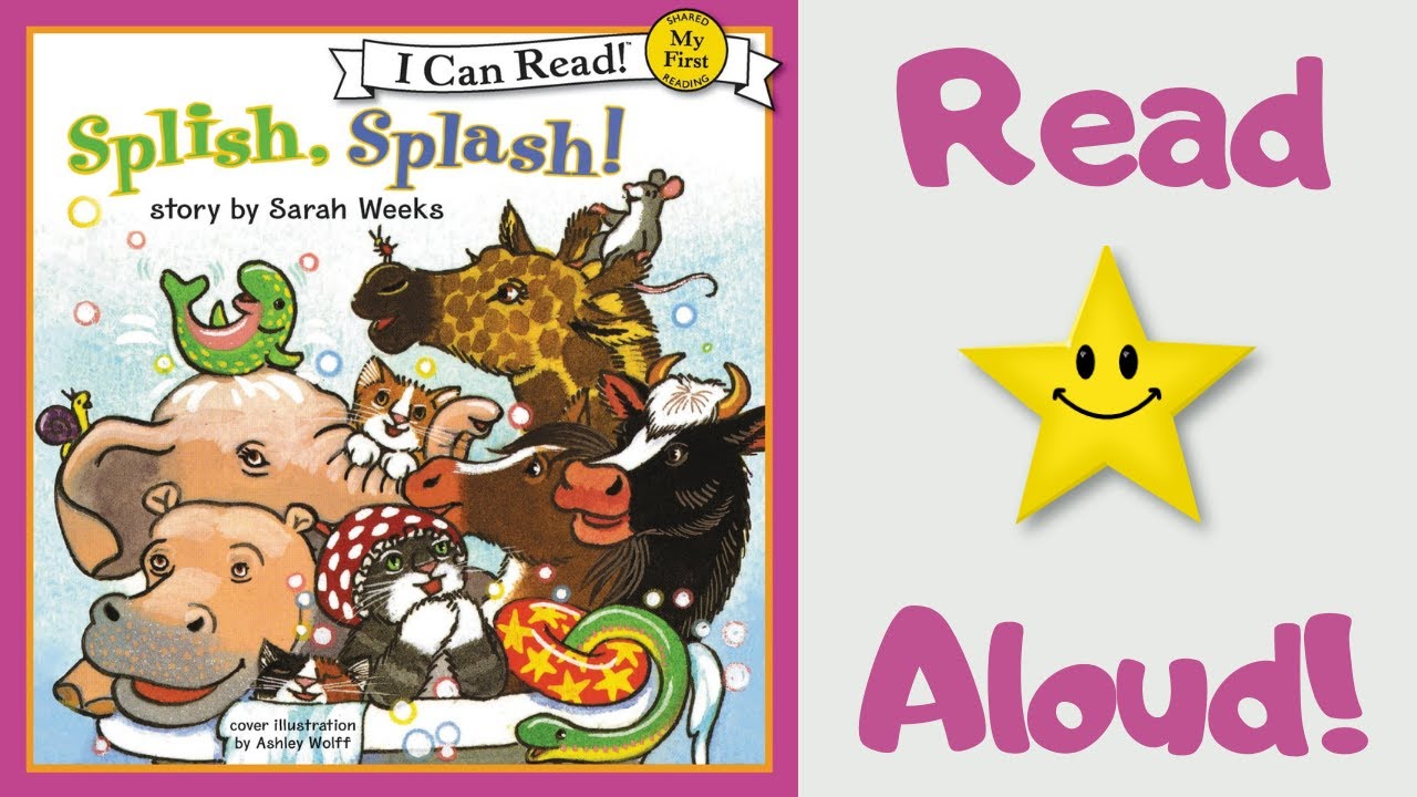 STORYTIME- Splish, Splash! -READ ALOUD Stories For Children!