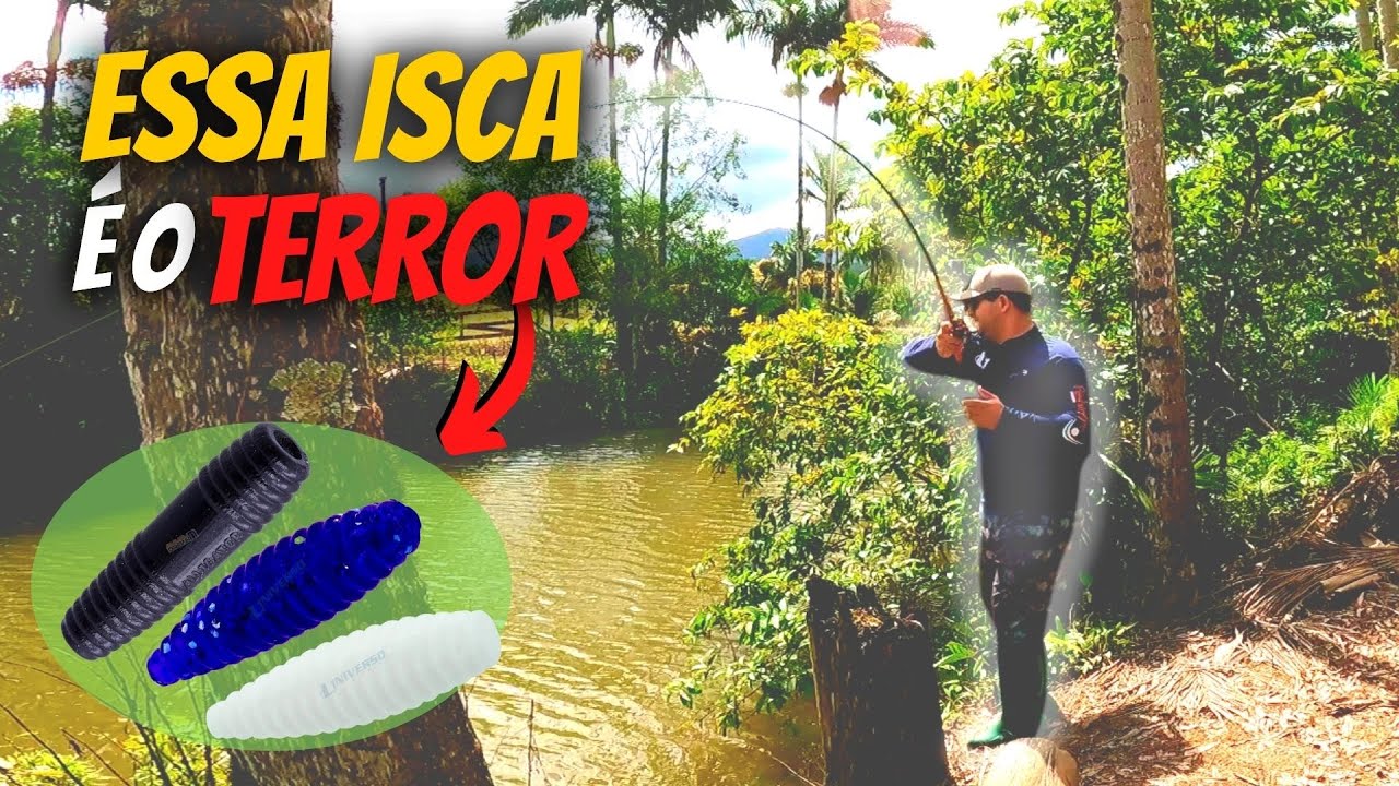 Colocou essa ISCA É TRAIRA NA CERTA!!! ESSA PEGA MUITAS TRAIRAS