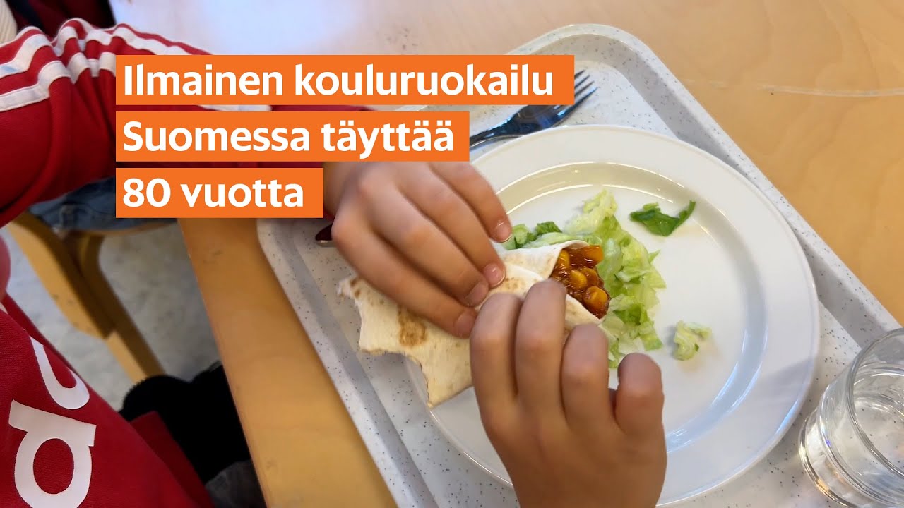 80 vuotta maksutonta kouluruokaa
