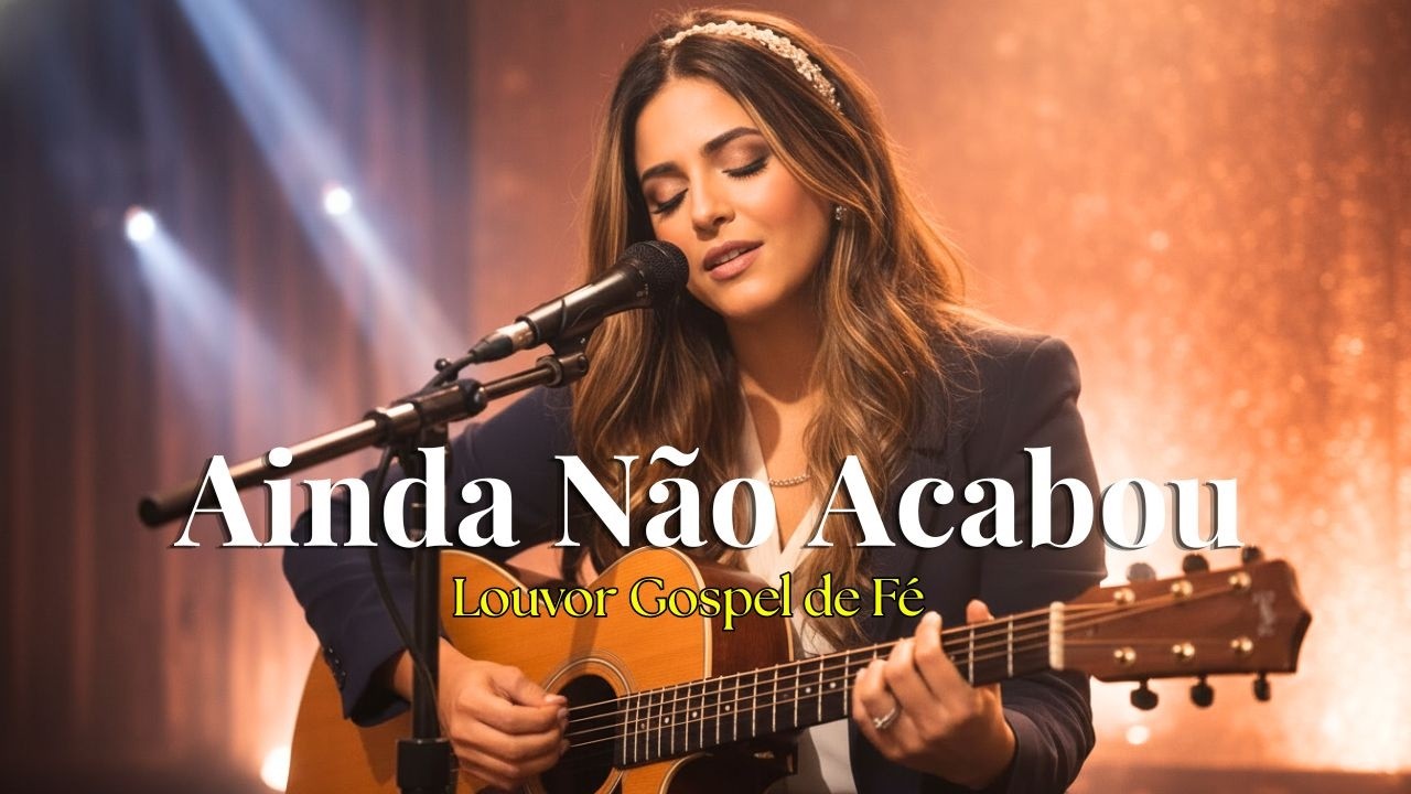 Ainda Não Acabou - Se Você Está Sem Força, Este Louvor É Para Você | Louvor Gospel de Fé