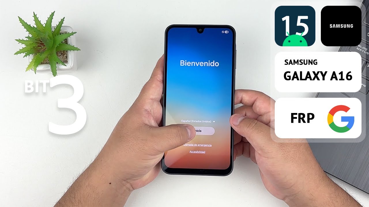 Eliminar Cuenta de Google Samsung Galaxy A16 | Android 14 & 15