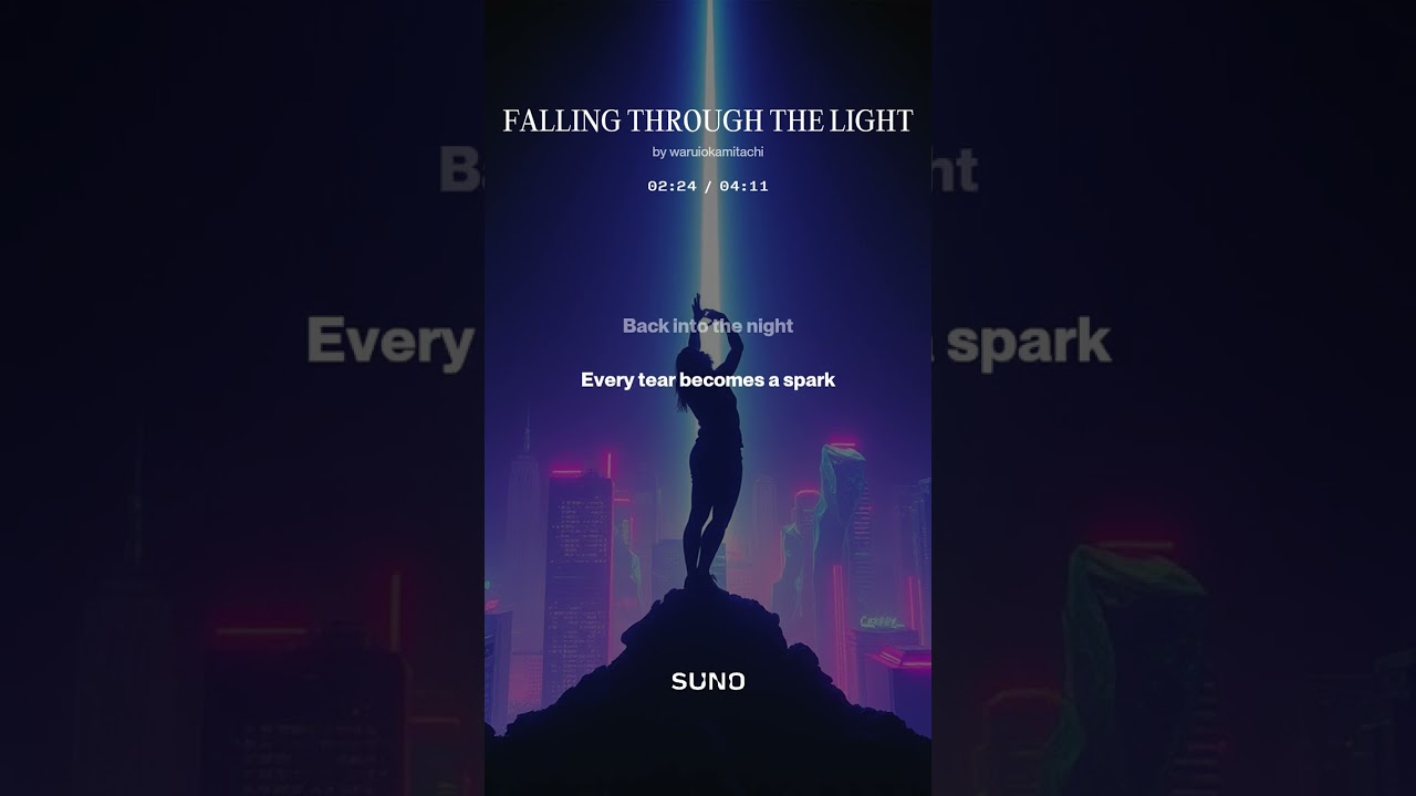 FALLING THROUGH THE LIGHT