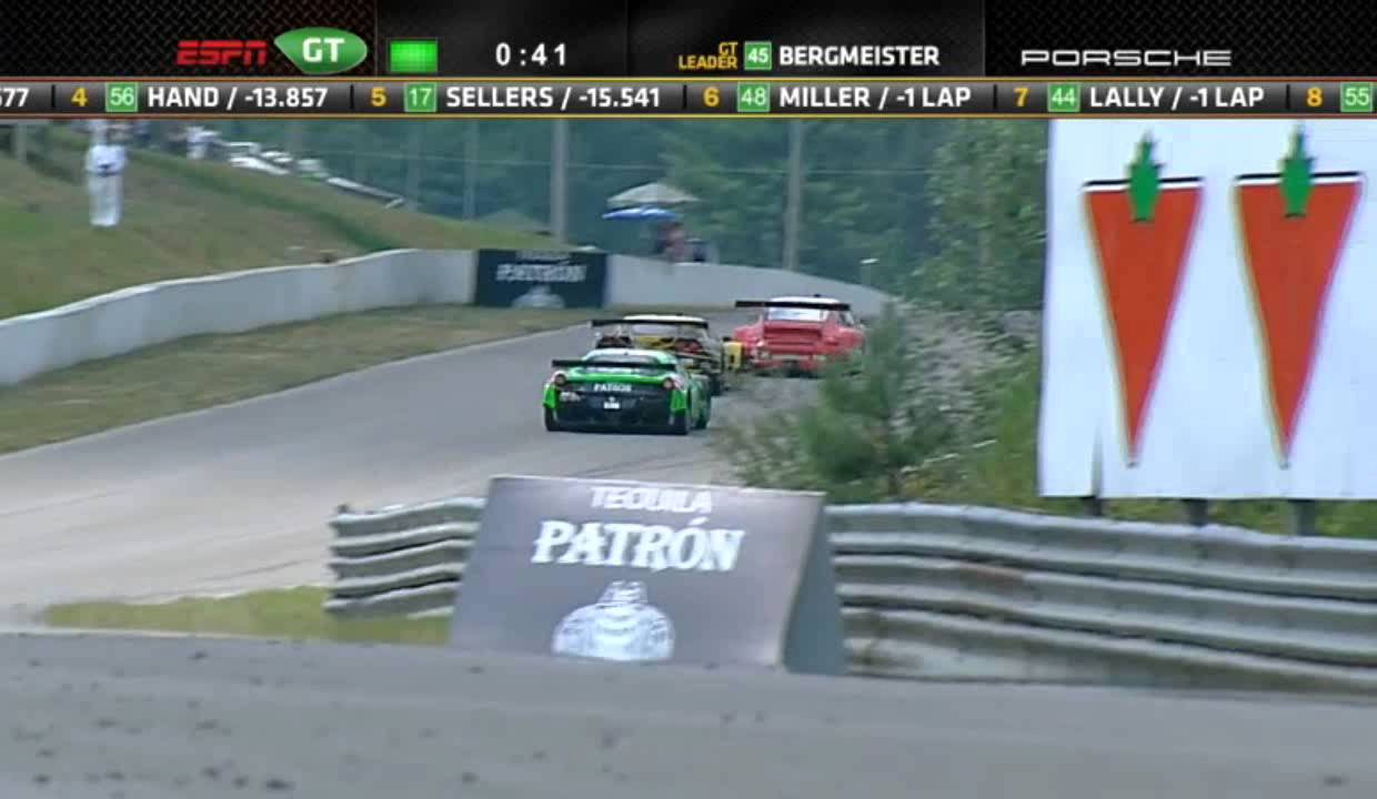 ALMS, Mosport 2012 - Final laps race and GT 3-way battle Porsche,Corvette,Ferrari