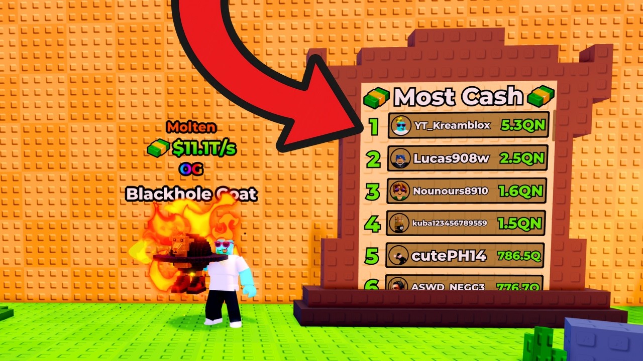 I got #1 on the LEADERBOARD in the NEW BEST BRAINROT GAME!