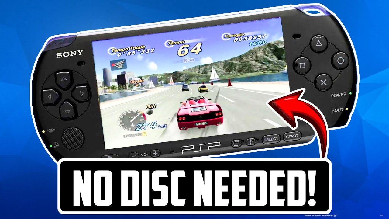Играйте в любимые игры для PSP без дисков!